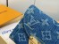 Louis Vuitton Victorine Wallet In Monogram Denim M82959