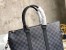 Louis Vuitton Anton Briefcase In Damier Graphite Canvas N40024