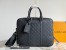 Louis Vuitton Porte Documents Voyage PM In Damier Infini Leather N40444