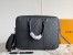 Louis Vuitton Porte Documents Voyage PM In Damier Infini Leather N40444