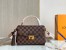 Louis Vuitton Braided Croisette Bag In Damier Ebene Canvas N40451