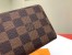 Louis Vuitton Clemence Wallet In Damier Ebene Canvas N41626