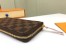Louis Vuitton Clemence Wallet In Damier Ebene Canvas N41626