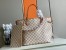 Louis Vuitton Damier Azur Neverfull MM Bag With Braided Strap N50047