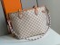 Louis Vuitton Damier Azur Neverfull MM Bag With Braided Strap N50047