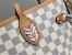 Louis Vuitton Damier Azur Neverfull MM Bag With Braided Strap N50047