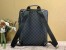 Louis Vuitton Briefcase Backpack In Damier Graphite Canvas N50051