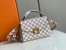 Louis Vuitton Damier Azur Croisette Bag With Braided Strap N50053