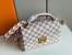 Louis Vuitton Damier Azur Croisette Bag With Braided Strap N50053