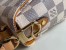 Louis Vuitton Damier Azur Croisette Bag With Braided Strap N50053
