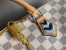 Louis Vuitton Damier Azur Speedy Bandoulière 30 With Braided Strap N50054