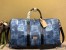Louis Vuitton Keepall Bandouliere 50 Bag In Damier Salt Canvas N50059