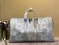Louis Vuitton Keepall Bandouliere 50 Bag In Damier Salt Canvas N50069