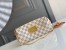 Louis Vuitton Eva Clutch Bag In Damier Azur Canvas N55214