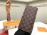 Louis Vuitton Brazza Wallet In Damier Ebene Canvas N60017