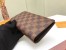 Louis Vuitton Brazza Wallet In Damier Ebene Canvas N60017