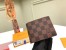 Louis Vuitton Slender Wallet In Damier Ebene Canvas N61208