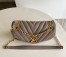 Louis Vuitton LV New Wave Chain MM Bag In Taupe Leather M58550
