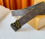 Louis Vuitton LV Broken 40mm Reversible Belt In Monogram Canvas M0612V