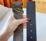 Louis Vuitton LV Broken 40mm Reversible Belt In Monogram Canvas M0612V
