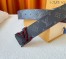 Louis Vuitton LV Broken 40mm Reversible Belt In Monogram Eclipse Canvas M0628V