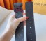 Louis Vuitton LV Broken 40mm Reversible Belt In Monogram Eclipse Canvas M0628V