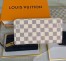 Louis Vuitton Zippy Wallet In Damier Azur Canvas N41660