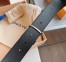 Louis Vuitton LV Pyramide Glitter 40MM Belt In Damier Leather M0504V