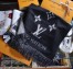 Louis Vuitton Black Reykjavik Scarf M71040
