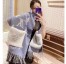 Louis Vuitton Blue Cold Reykjavik Scarf M76342