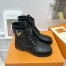 Louis Vuitton Wonderland Ranger Boot In Black Calfskin
