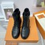 Louis Vuitton Wonderland Ranger Boot In Black Calfskin