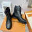 Louis Vuitton Wonderland Ranger Boot In Black Calfskin