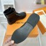 Louis Vuitton Wonderland Ranger Boot In Black Calfskin