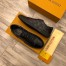 Louis Vuitton Men's Match-up Sneakers In Monogram Eclipse Canvas