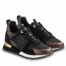 Louis Vuitton Women's Run Away Sneakers In Monogram Suede