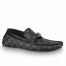 Louis Vuitton Hockenheim Moccasin In Damier Graphite Canvas