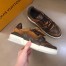 Louis Vuitton Men's LV Trainer Sneakers In Monogram Suede