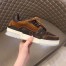 Louis Vuitton Men's LV Trainer Sneakers In Monogram Suede