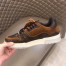Louis Vuitton Men's LV Trainer Sneakers In Monogram Suede
