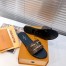 Louis Vuitton Lock It Flat Mules In Monogram Canvas
