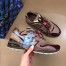Louis Vuitton Men's LV Trail Sneakers In Aubergine Suede Leather