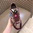Louis Vuitton Men's LV Trail Sneakers In Aubergine Suede Leather