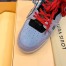 Louis Vuitton Men's LV Trainer High-top Sneakers In Purple Leather