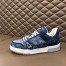 Louis Vuitton Men's LV Trainer Sneakers In Monogram Denim