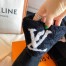 Louis Vuitton Snowdrop Flat Ankle Boots In Black Suede with Shearling