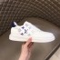 Louis Vuitton Men's Beverly Hills Sneakers In White Calfskin