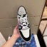Louis Vuitton Men's LV Trainer Sneakers In White/Black Leather