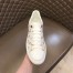 Louis Vuitton Time Out Sneakers with Gold Monogram Flowers