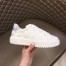 Louis Vuitton Time Out Sneakers with Silver Monogram Flowers